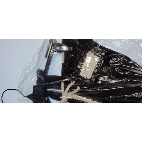 Robin Piccone Bikini Swim Top M Color Black Bottom High Rise Solid Sz M#19 - Picture 10 of 10